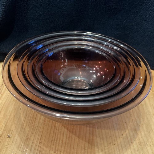 Set vtg pyrex cranberry - set,