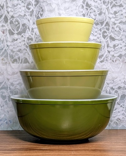 Pyrex vintage avocado verde - pyrex,