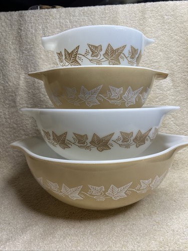 Vintage pyrex sandalwood - vintage,