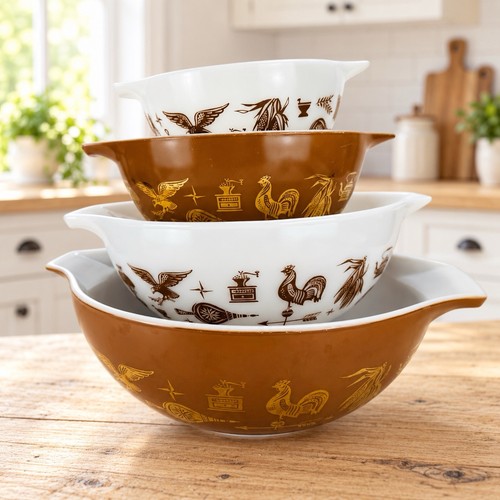 Vintage pyrex early - pyrex, american