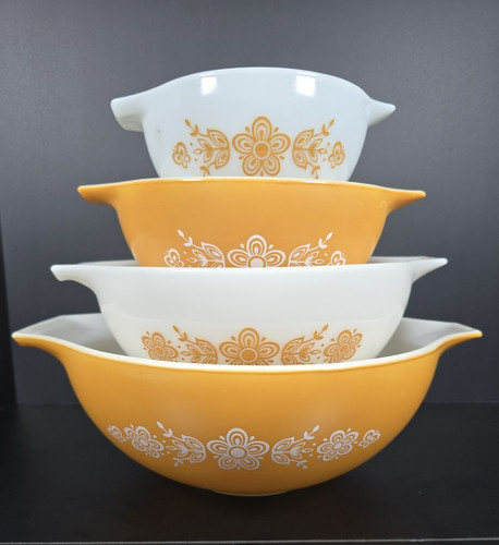 Pyrex butterfly gold - pyrex,