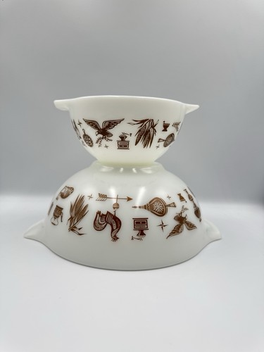 Vintage pyrex early american - pyrex,