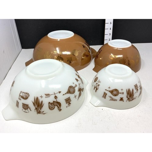 Set pyrex early american - set, of