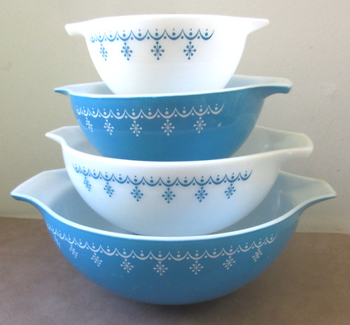 Vintage pyrex snowflake - vintage,